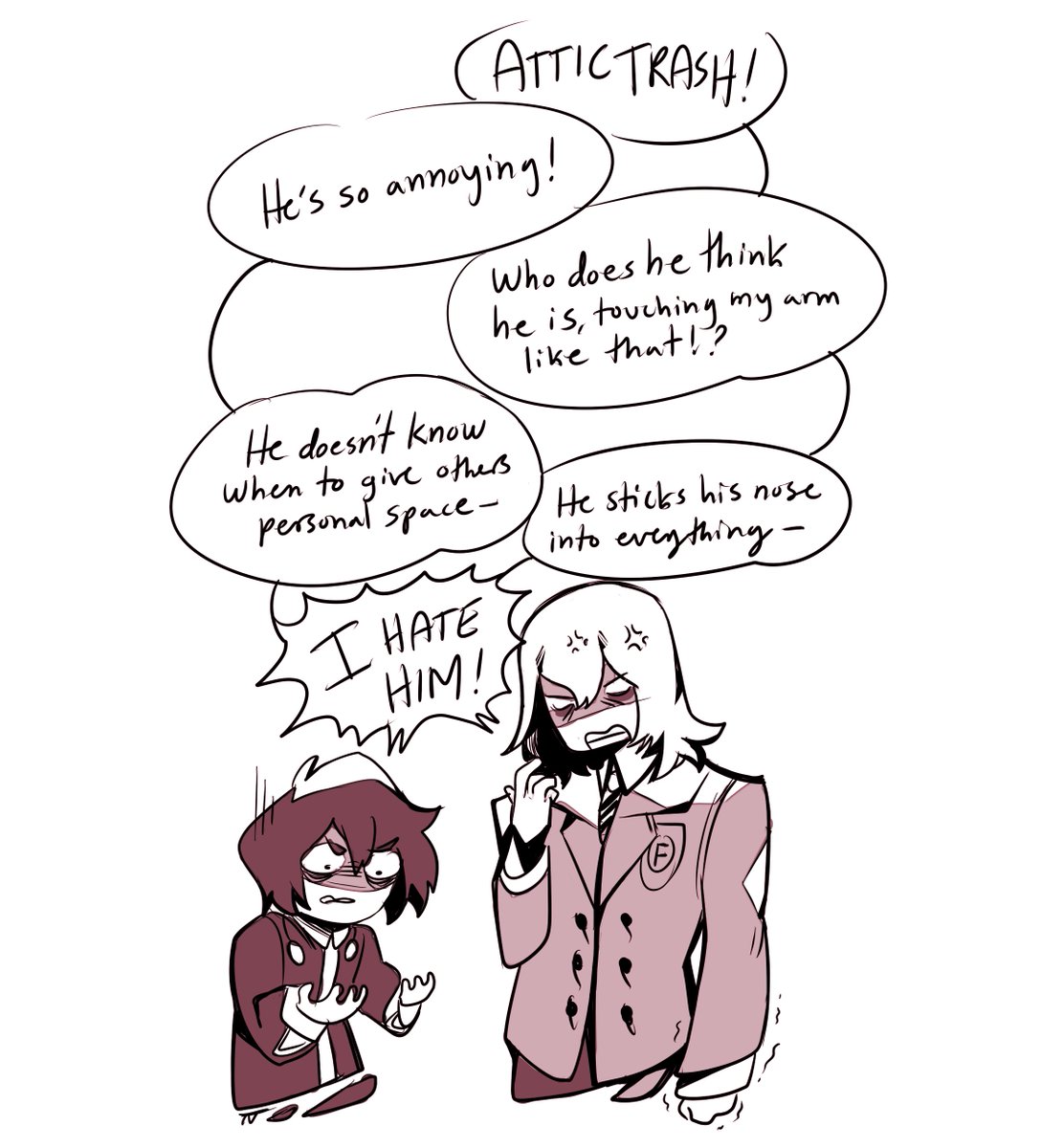 bonding over tea and mutual disdain for akira kurusu 