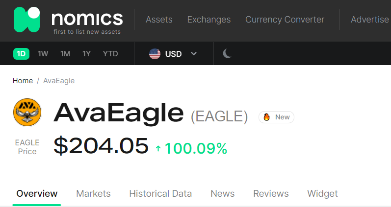 AvaxEagle's tweet photo. Our congratulations!
20,000 Market Cap
https://t.co/1CbCshxP9v
TG https://t.co/53ufn3bCR3
😍😍😍

#AVAX #Binance #Crypto #avalanche #Solana #Ethereum #XRP #YieldFarming #YieldFarm #DeFi #BinanceSmartChain https://t.co/mnxFNgV5On