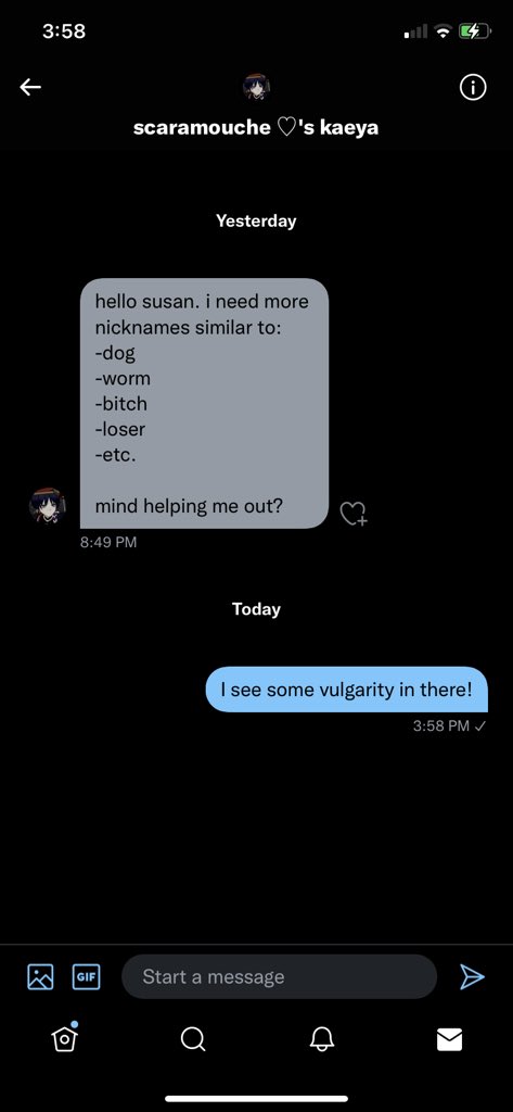 SusanGr83906496's tweet image. #DirectMessage from @incorrectscara...