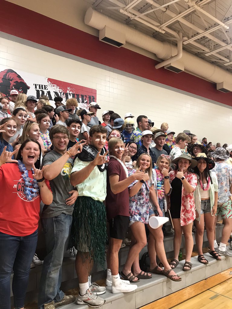 Special shout-out to our Student Section at our first 2 home Volleyball games! Win or lose, the support has been insane and the atmosphere is electric! Proud to be a Panther! 🐾