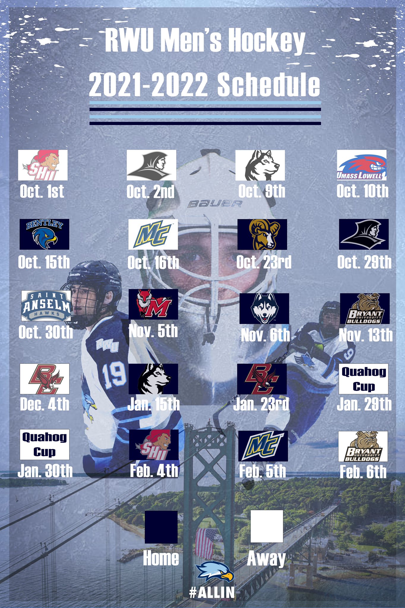Rwu 2022 Schedule Rwu Hockey On Twitter: "The 2021-2022 Schedule Https://T.co/F3Uxgi50Q2" /  Twitter