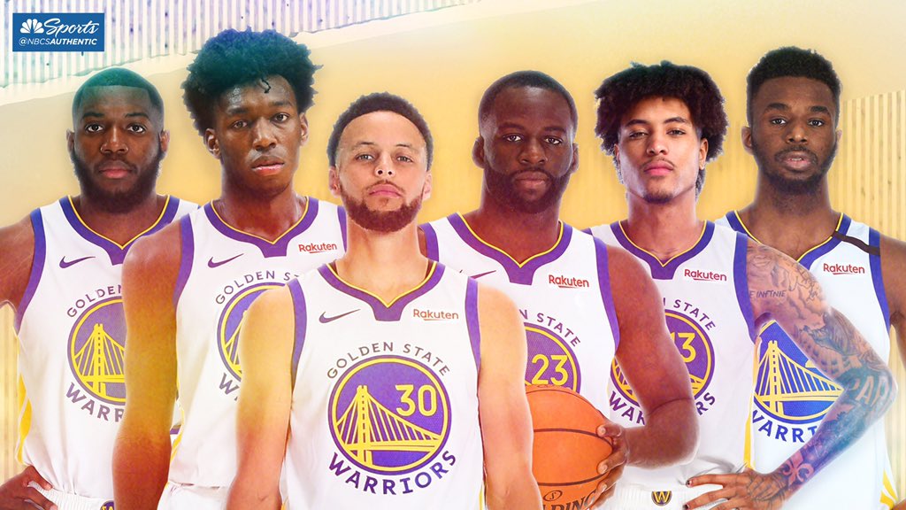 CurrOverrated's tweet photo. Warriors 2021 Roster:

Steph Curry (7x All-star, 2x MVP)
Draymond Green (3x All-Star, DPOY, 2x All-NBA)
Klay Thompson (5x All-star, 2x All-NBA)
Andre Iguodala (1x All-star, FINALS MVP
Andrew Wiggins (Maple Jordan)

biggest disappointment in NBA history if they don’t win it all. https://t.co/ogE4qLfvqJ