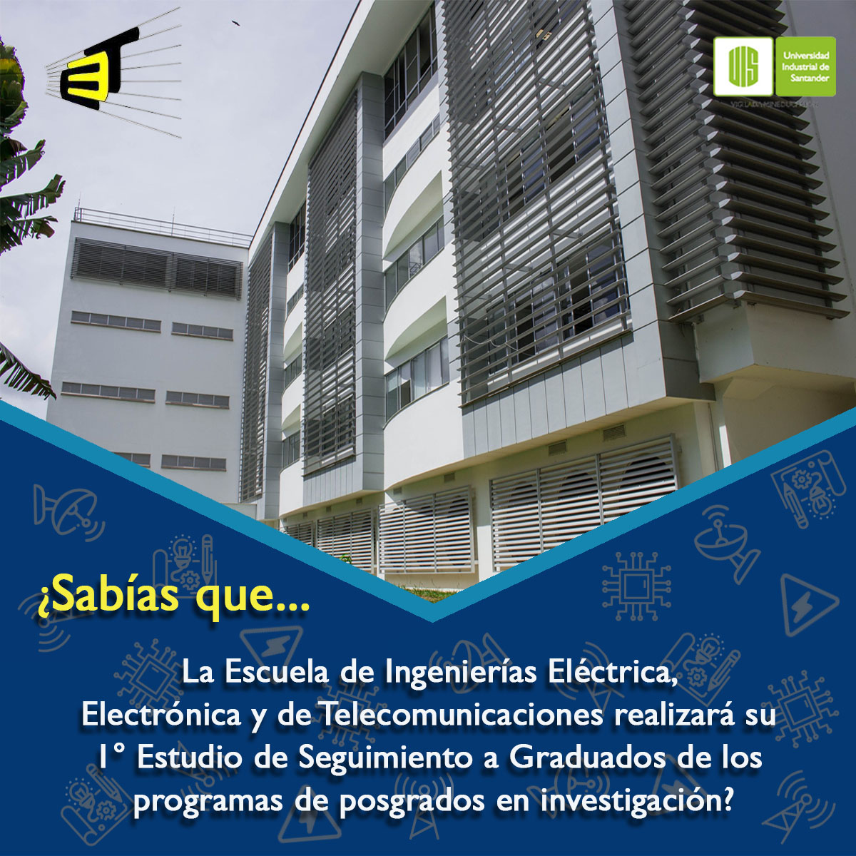 Por medio del Estudio de Seguimiento a Graduados puedes contribuir a mejorar la calidad y pertinencia de la formación académica.   ¡Muy pronto podrás hacer parte!