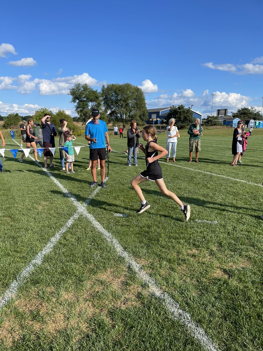10 years ago @RickOhyeMD was performing open-heart surgery on Karagan. Today, she ran her first middle school cross country meet. And she’s fast. Really fast.
