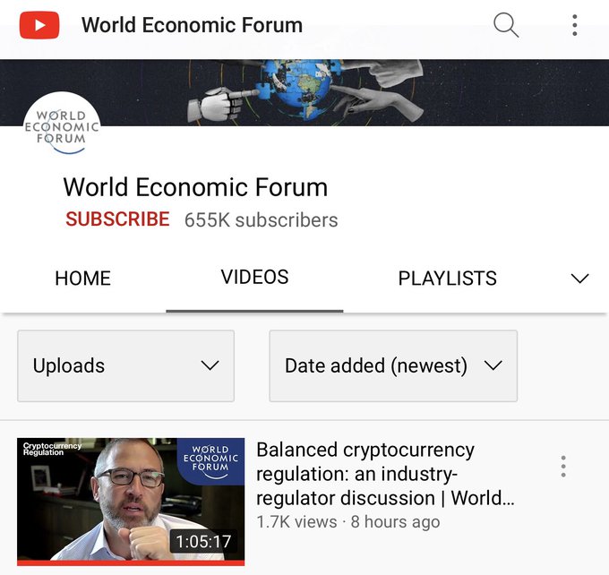 I wonder why the @wef has a thumbnail of Brad Garlinghouse @bgarlinghouse in their Crypto Video thumbnail  It&rsquo;s<a class="tags" target="_blank" title="On Twitter" href="/?out=eyJ0eXAiOiJKV1QiLCJhbGciOiJIUzUxMiJ9.eyJpYXQiOjE3MjE0MTc0MTUsImlzcyI6InR3cG9ybnN0YXJzLmNvbSIsIm5iZiI6MTcyMTQxNzQxNSwiZXhwIjoxNzUyOTUzNDE1LCJyZWRpcmVjdF91cmwiOiJodHRwczovL3R3aXR0ZXIuY29tL3dlZiJ9.u9z7lTgqxACIFTFaauTMOwqL7eiF5jfO35W6ec92yG5jvALX-kIE1HanCoaEuplz7s3svnzpwNSza_SxgH7AkA">@wef</a><a href="/tag/xrp"class="tags"><span>#xrp</span></a>