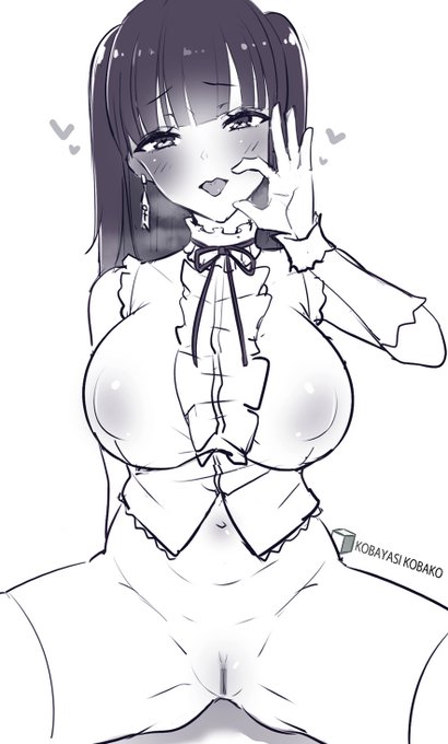 @KudannBooks ٩( ╹▿╹ )۶いつも下僕くんは見ているだけです…
身体に触れないで下僕くんのオナサポとかはしてくれる感じです。↓の絵のイメージで… 