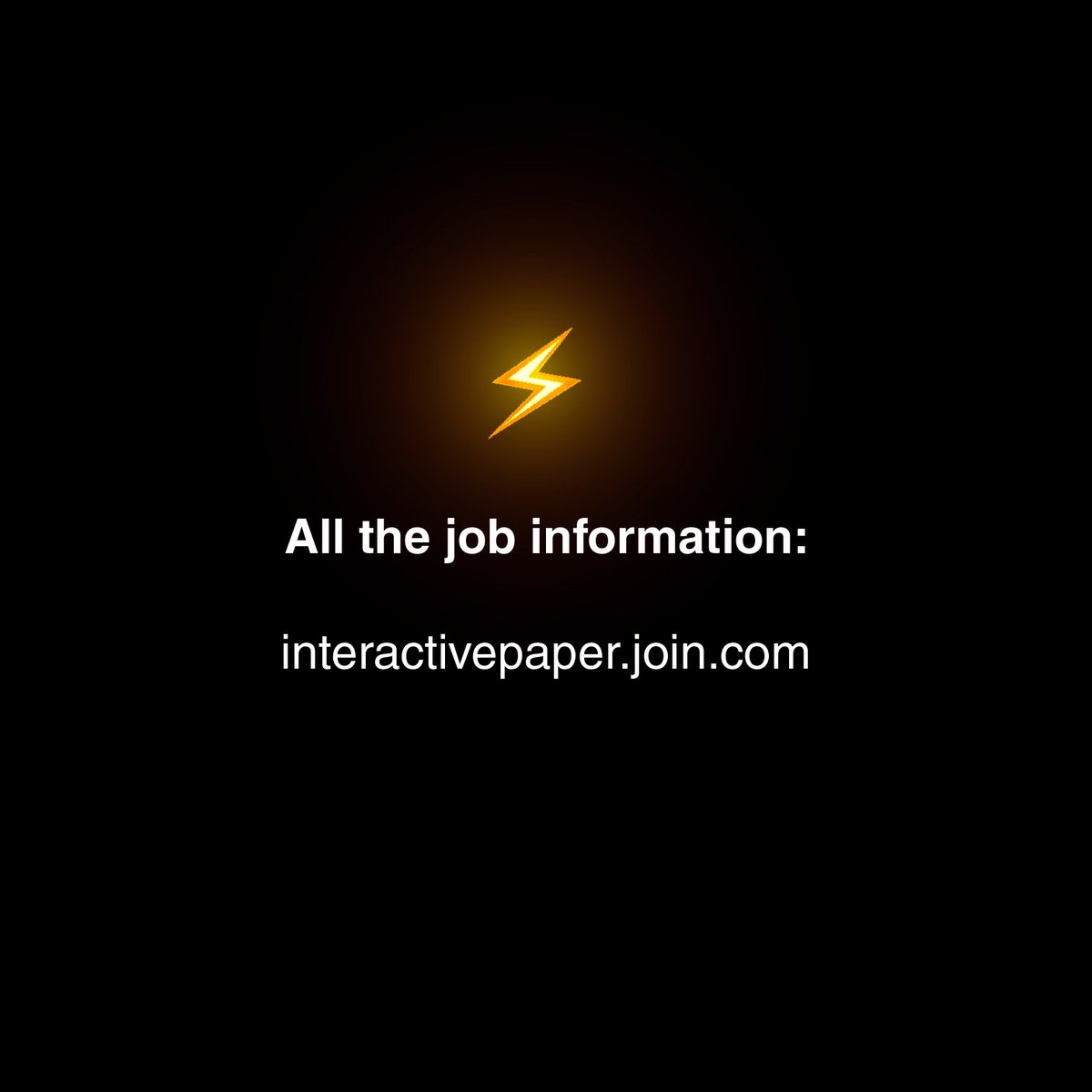 interactpaper's tweet photo. Ready to take your career to the next level? We’re hiring for the position of Head of Growth Marketing 🚀 &amp; Account Manager ⚡️ at Interactive Paper. Join us today!

#hiring #job #startup #growthhacking #growthmarketing #accountmanager #sales #marketing #recruiting #werehiring https://t.co/LOV2LwXunv