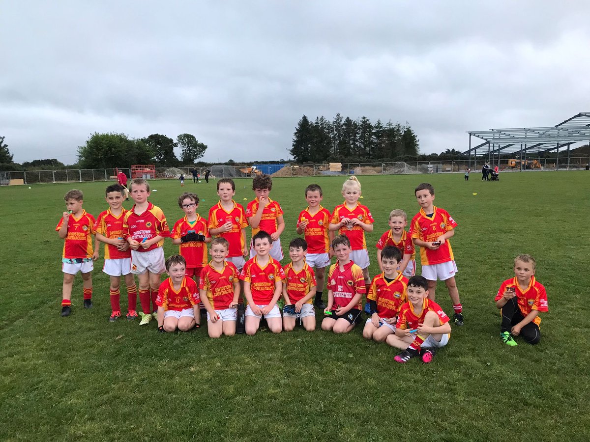 Well done to our 9s &amp; 8s this evening vs Cloughbawn.