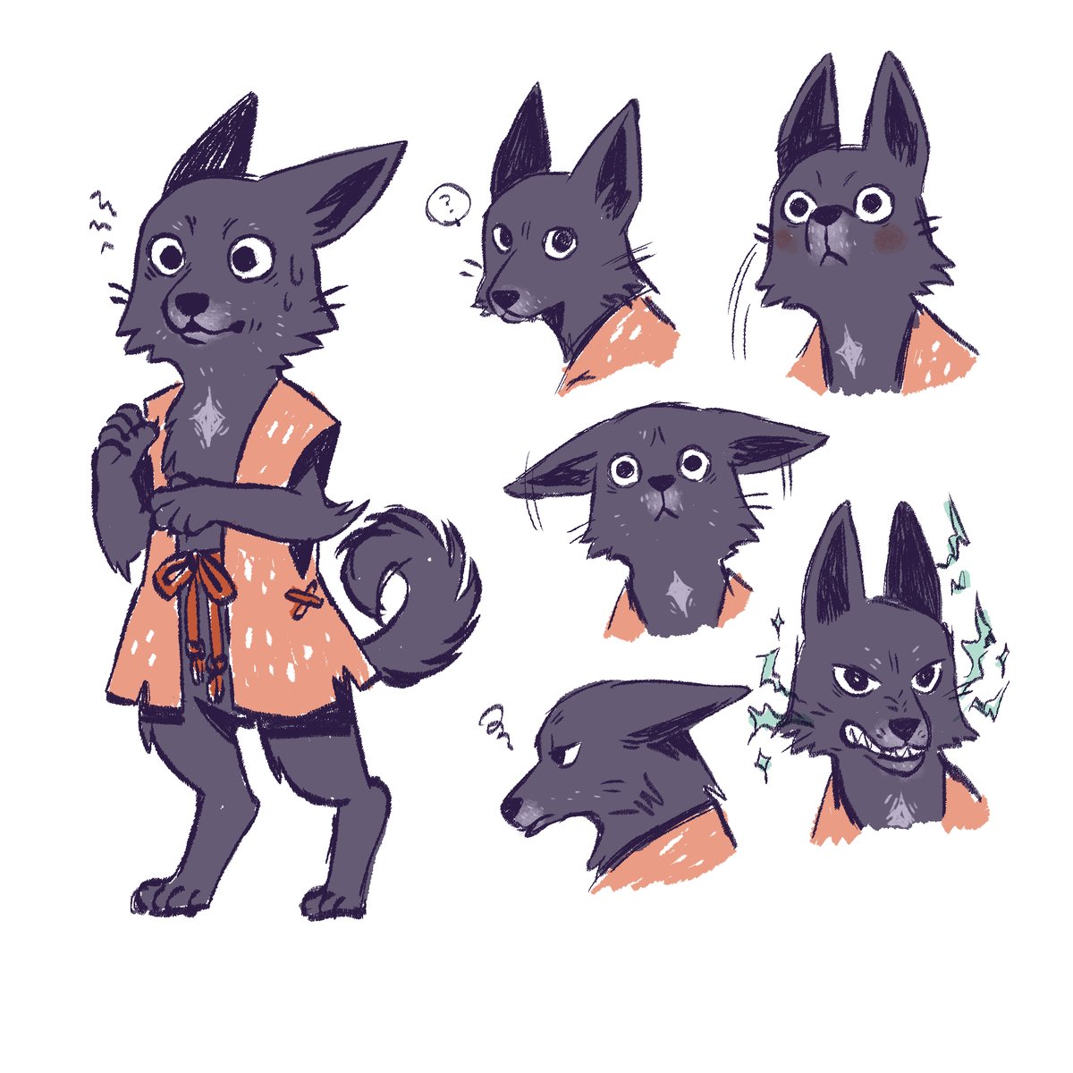 ohmaipie's tweet photo. Ahh I can finally share the news! I'm making more books 🎉 I'm so excited to draw lots of adventures and a bunch of weird monsters.... and also a dog that looks suspiciously like my dog!!! https://t.co/Je3jcdsN3n