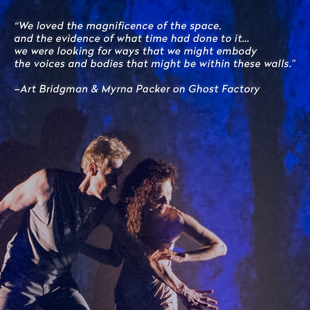 Art Bridgman and Myrna Packer are collaborators in performance and choreography, with their current work focusing on the integration of live performance and video technology. Read more about the artistic directors of NYC based Bridgman|Packer Dance on pentacle.org/the-roster.