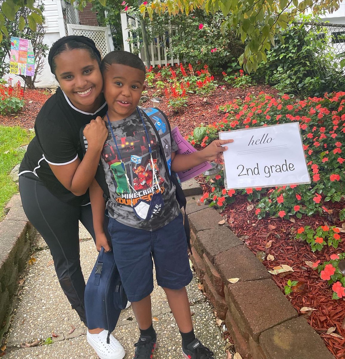 Off they go!!! 1st day of school
