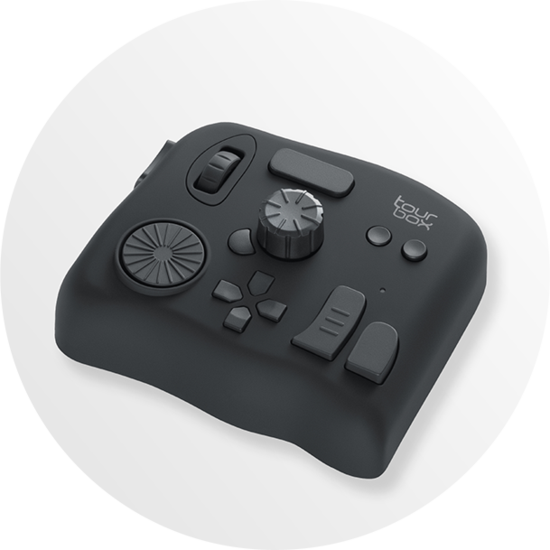 eskbl's tweet image. TourBox NEO is a keypad with customizable shortcuts, it&apos;s specifically designed to speed up workflow for artists / people who use creative software 
(photoshop, clip studio paint, sai, etc)