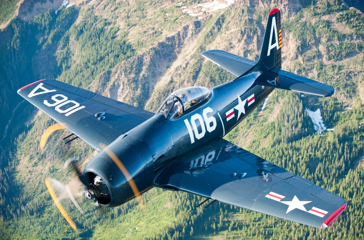 platfighters's tweet image. Sold: This amazing Grumman F8F-2 Bearcat has been sold and delivered to its new owner in Oregon. #bearcat #grumman #warbirdsforsale #platinumfightersales
