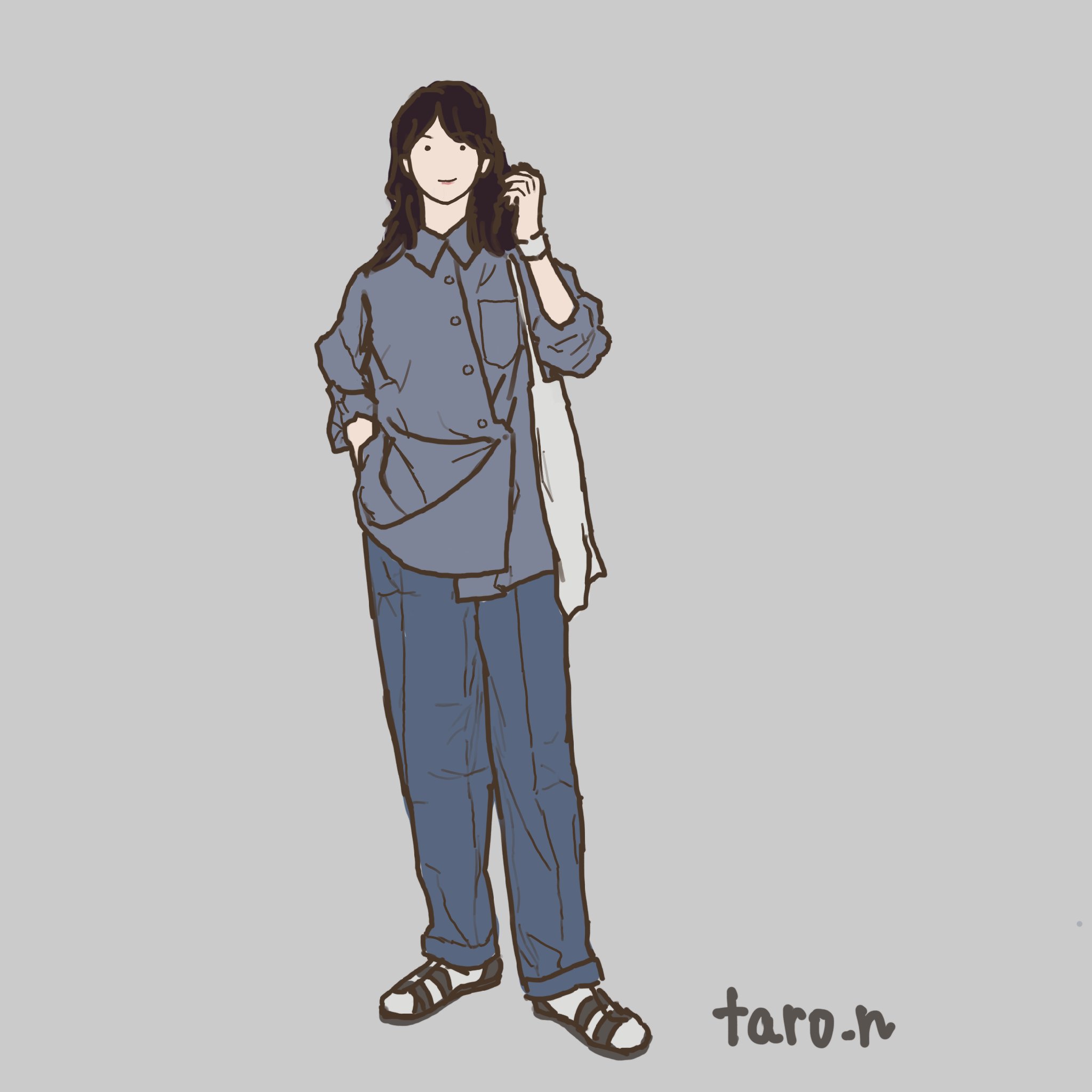 Taro N No 014 カッコイイブルー 爽やかで落ち着いた雰囲気の青色 イラスト Illustration イラスト好きな人と繋がりたい オシャレさんと繋がりたい シンプルイラスト ファッションイラスト Wear オシャレ T Co Zvxyqf4mbr Twitter