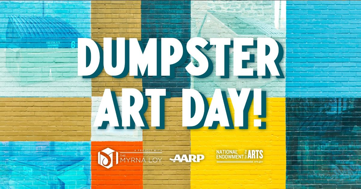 Art Transforms Everything - even dumpsters! - mailchi.mp/themyrnaloy/wh…