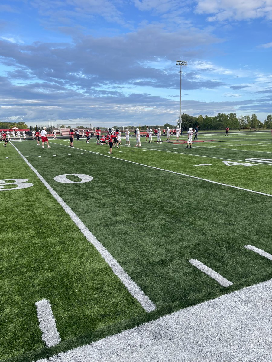 In the words of #slimshady      “Guess who’s back, back again.”
And it feels so good. Middle school football scrimmage <a href="/BayPortFootbal1/">Bay Port Football</a> <a href="/deperems/">DePere Middle School</a> <a href="/PCSD_PCMS/">Pulaski Middle School</a> <a href="/PulaskiRedSea/">Pulaski Red Sea</a> <a href="/PHS_Raider_FB/">Pulaski Football</a> <a href="/PTown_Fans/">Pulaski Fans</a> <a href="/marinetteschool/">Marinette Schools</a>