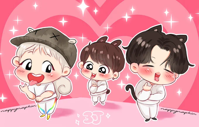 Little 3Js 😛💕
#btsfanart #bts #jhope #jungkook #jimin #3j 