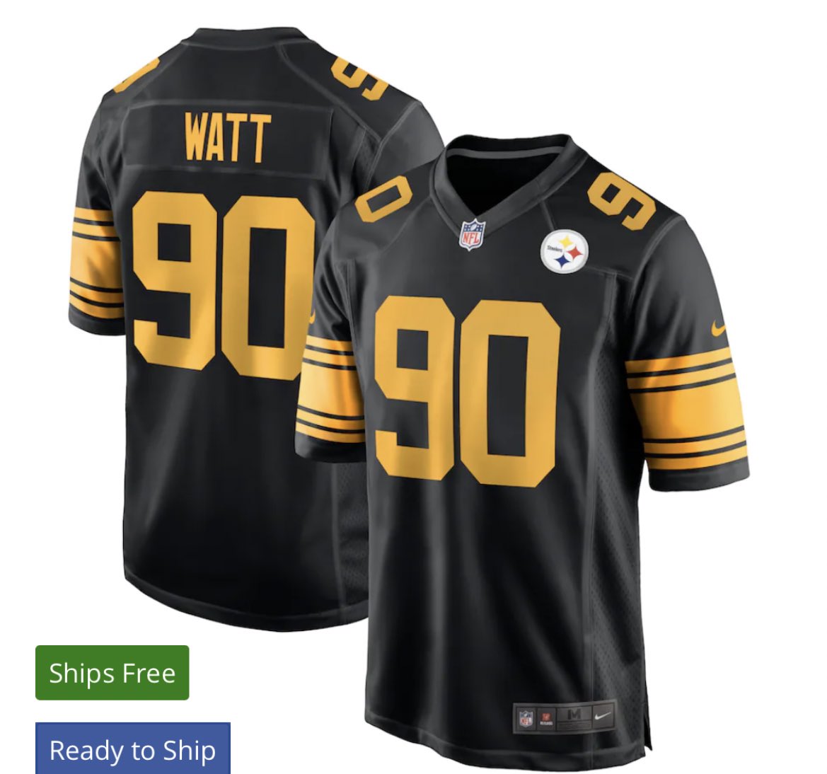 AroundThe412's tweet image. 🚨 Giveaway 🚨 

Want to win a TJ Watt jersey? You pick the style you want of the NFL’s highest paid defensive player. 

-Retweet
-Follow us 
-We will pick a winner on Sunday