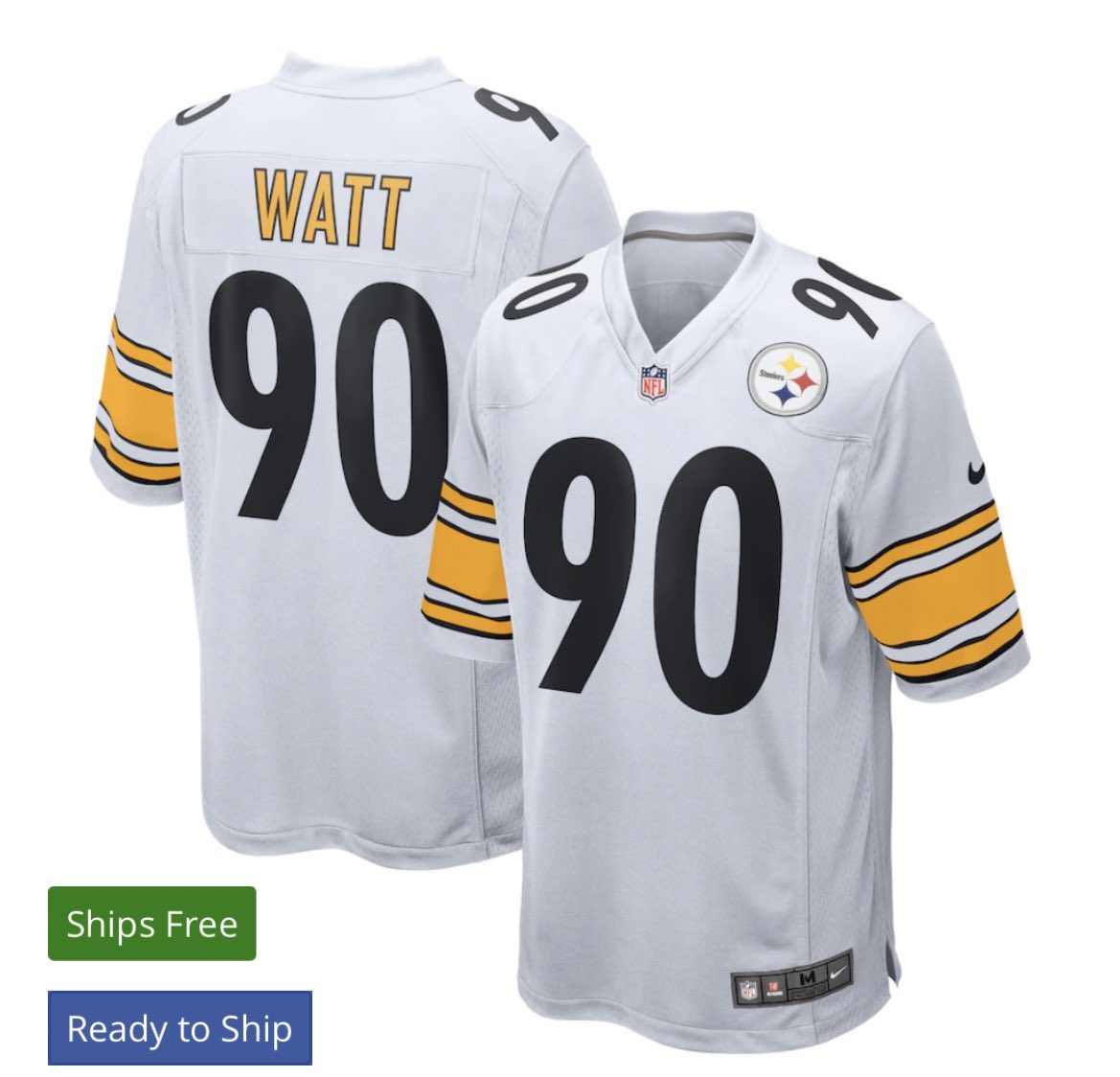 AroundThe412's tweet image. 🚨 Giveaway 🚨 

Want to win a TJ Watt jersey? You pick the style you want of the NFL’s highest paid defensive player. 

-Retweet
-Follow us 
-We will pick a winner on Sunday