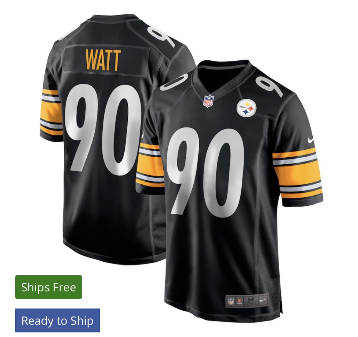 AroundThe412's tweet image. 🚨 Giveaway 🚨 

Want to win a TJ Watt jersey? You pick the style you want of the NFL’s highest paid defensive player. 

-Retweet
-Follow us 
-We will pick a winner on Sunday