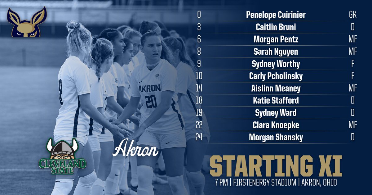Akron Women's Soccer tweet media