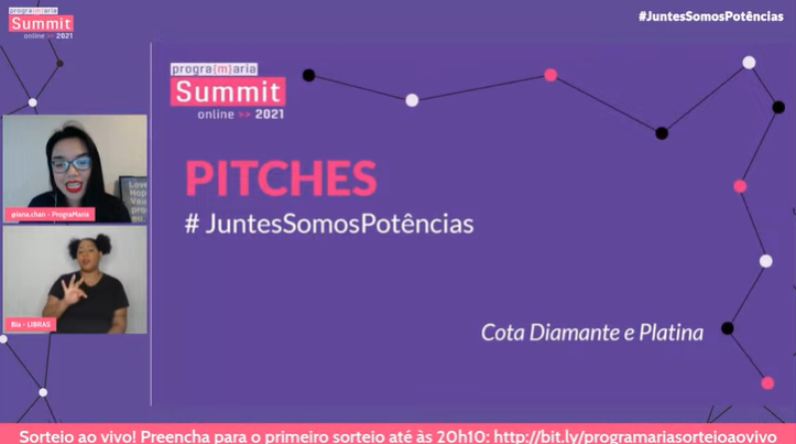 programaria's tweet image. Vai começar a apresentação das empresas patrocinadoras do nosso #queride #PrograMariaSummit2021! Ainda dá tempo de assistir, vem 🌈😍bit.ly/esquenta-summit