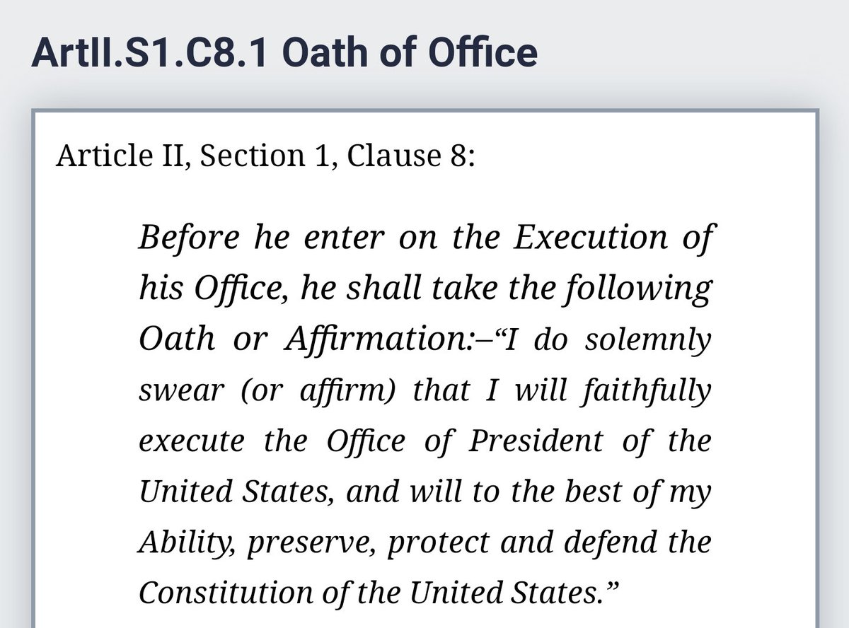 RyanSchuiling's tweet image. Joe Biden: "My job as President is to protect all Americans."

Biden's actual, literal job as President: