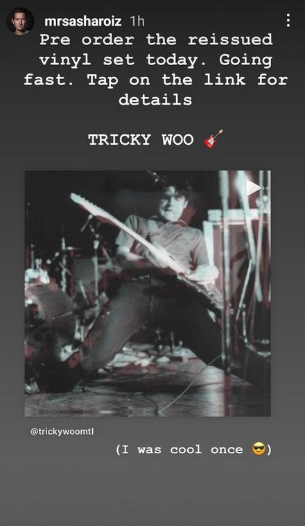 PiliTF's tweet photo. #SashaRoiz #mrsasharoiz on Instagram Stories
(I was cool once π)
Tricky Woo πΈ
#TrickyWoo
#canadianband https://t.co/K5I2bA1Nae