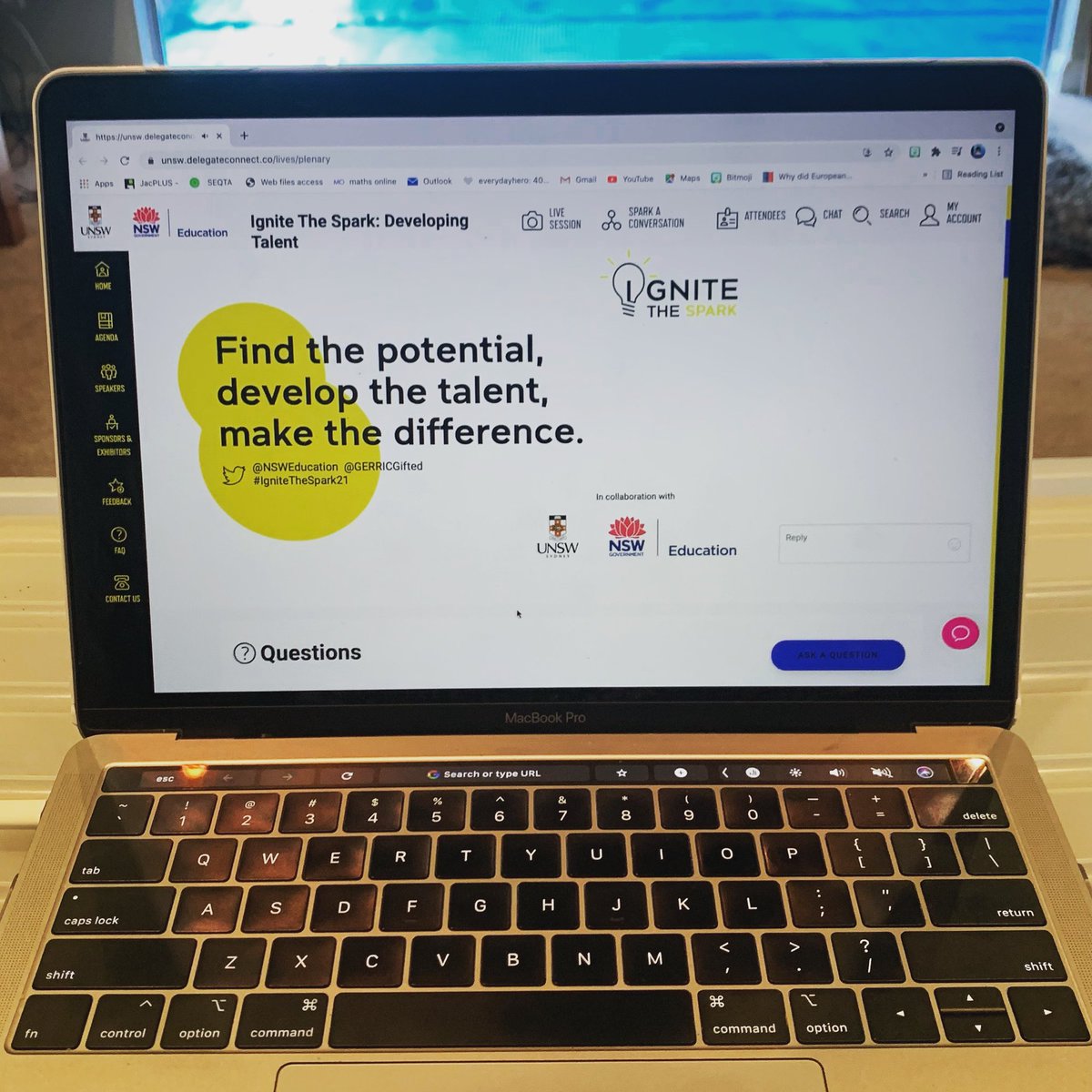 NPaatsch's tweet photo. Ready for a day of online learning! #ignitethespark21 https://t.co/6R575O5een