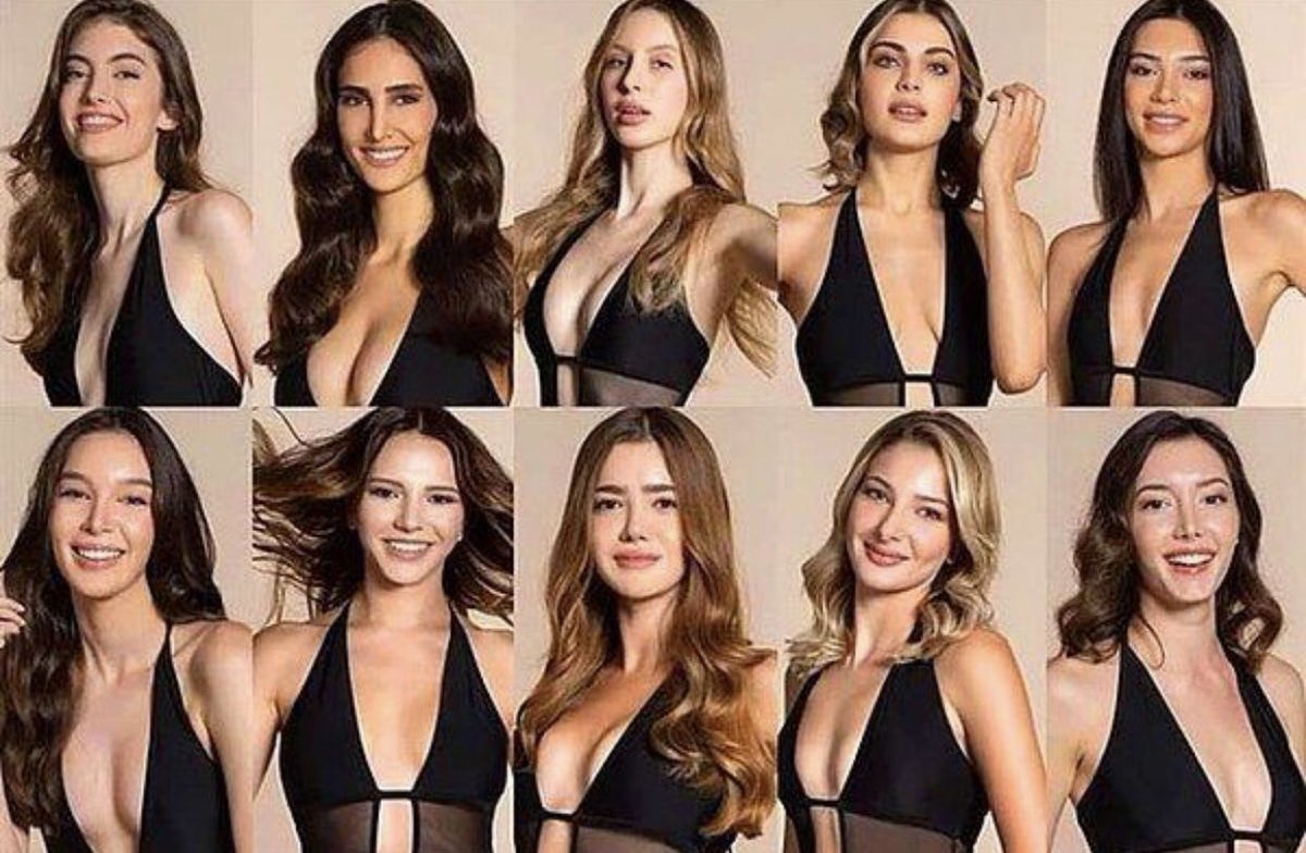 Sol baştan 1. Hazal Kaya 2. Arzum Onan 3. Duygu Özaslan 5. Merve boluğur 6. Azra Akın 7. Hande Ataizi 9. Burcu Esmersoy #MissTurkey2021