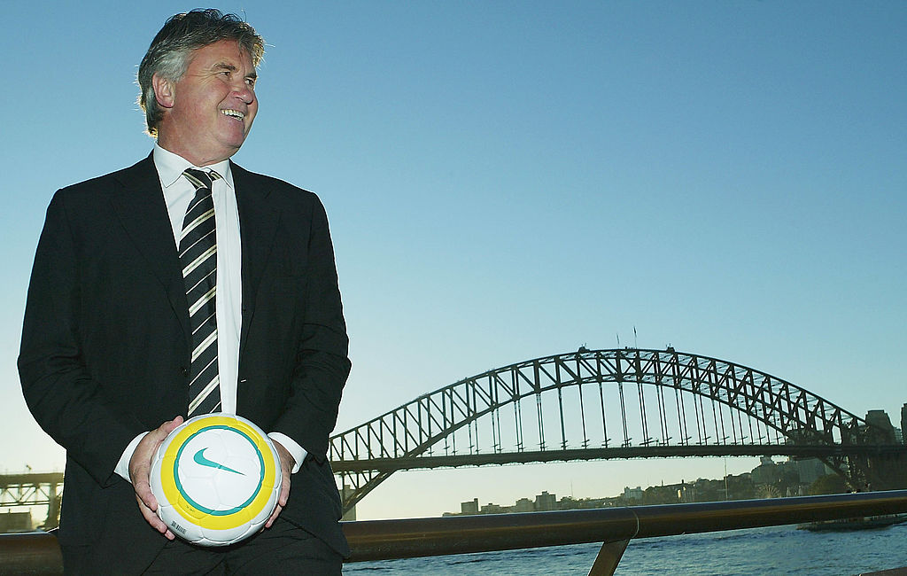 FootballAUS's tweet photo. The man who took the @Socceroos to their first @FIFAWorldCup in 32 years.
Thank you, Guus! All the best in retirement.
#ThanksGuus https://t.co/MDDHUbCeQ2