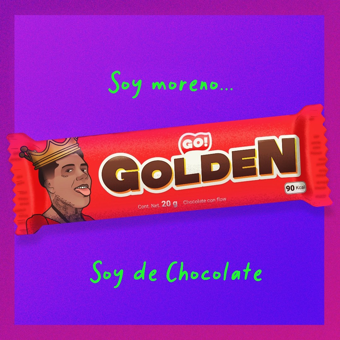manuthecreative's tweet image. Soy moreno, soy de chocolate!
#GoGolden