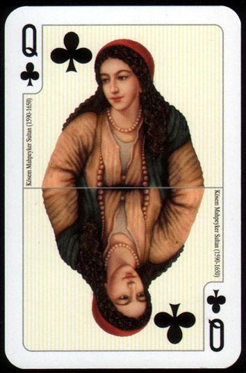 Ottoman Playing Cards Kösem Sultan
I. Ahmed's wife, Sultan IV. She is the mother of Murad and Ibrahim I.
mintable.app/art/item/Ottom…