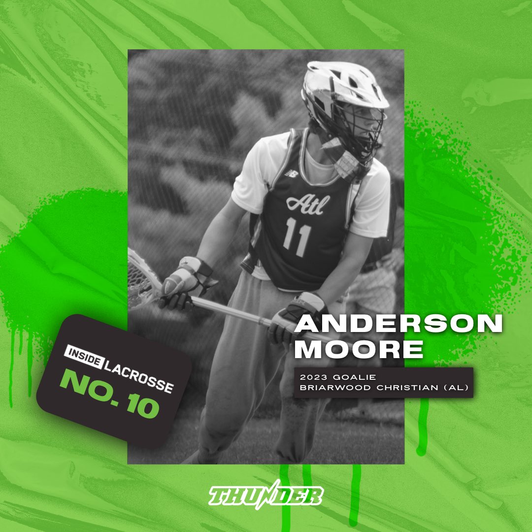 IL Top 50 Young Gun Junior Rankings for the Class of 2023 

No. 10 Anderson Moore
⭐️⭐️⭐️⭐️⭐️

#RollThunder