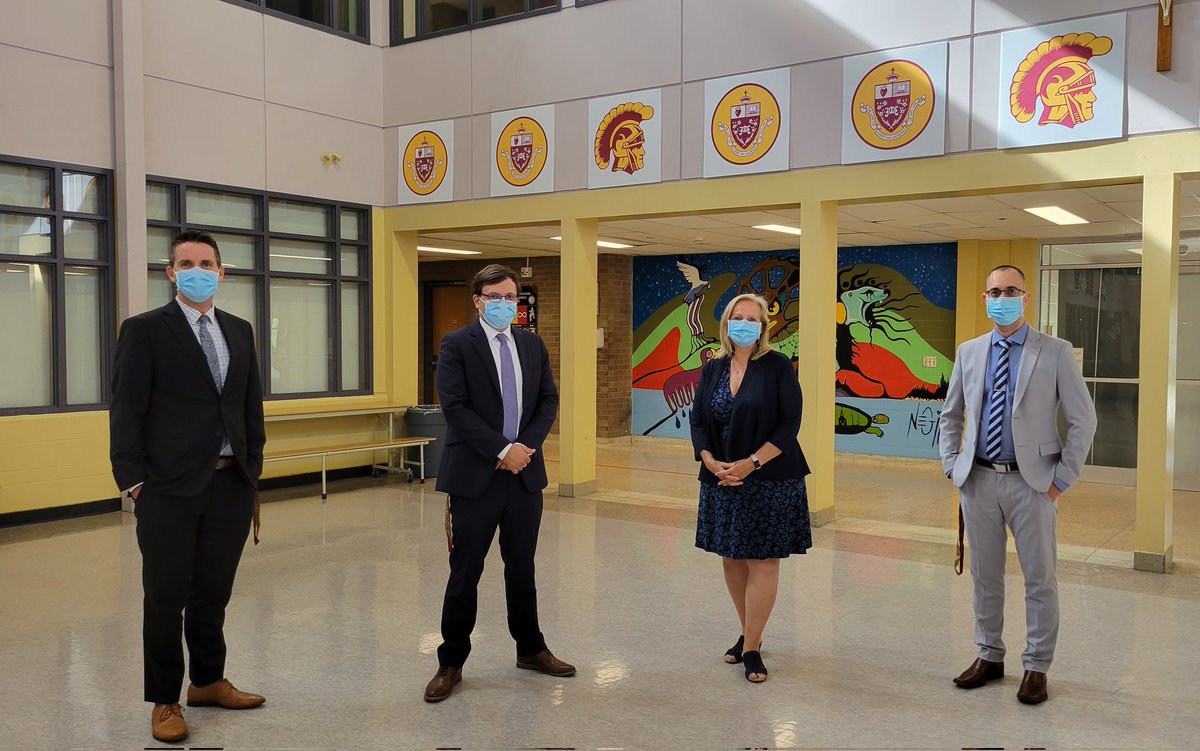 Welcome Back!!! Bonne Rentrée!!!  Your Admin team <a href="/MPSJ_TCDSB/">Michael Power/St. Joseph High School</a> looks forward to supporting a safe, inclusive, mentally healthy &amp; successful 2021-2022 school year for students, staff, &amp; parents/guardians. Let's do this... un jour à la fois! 🙏🙂 <a href="/floracifelli/">SO Cifelli</a> <a href="/Markus4Ward2/">Markus de Domenico Chair TCDSB Board of Trustees</a>