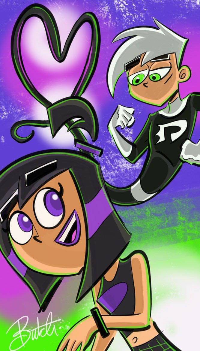 UmbriHearts's tweet image. I redrew one of Butch Hartman's drawings for giggles. 

#DannyPhantom #fanart #digitalart