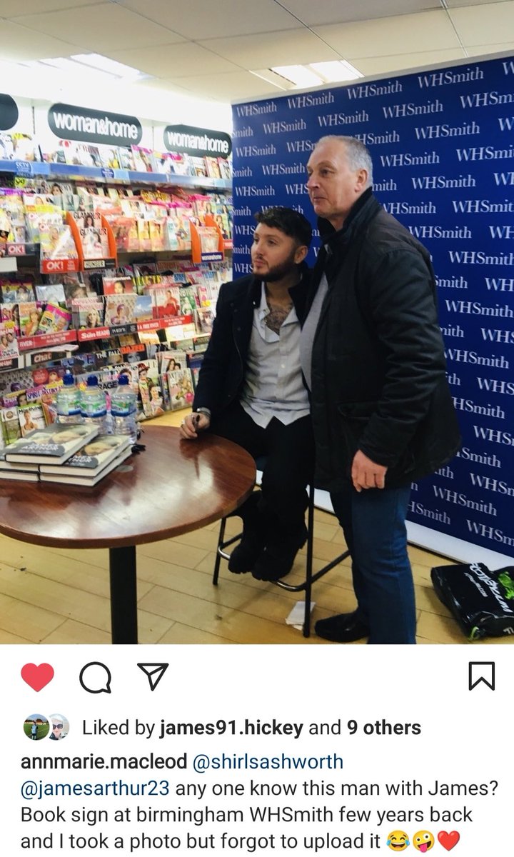 Fi_De_Andover_E's tweet photo. #JamesArthur23 #BackToTheBoy #Birmingham #BookSigning Anyone know the gentleman with James here? Let's get the photo to him!
https://t.co/L9EvKQoIVQ https://t.co/otDVLsRANf