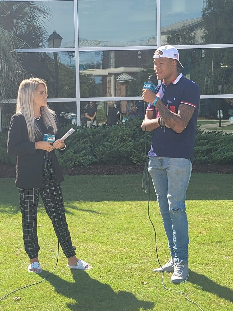 CoastalCSN's tweet photo. Earlier today the CSN crew caught up with @dallaswise25 of @CoastalTFXC on his #Toky2020 experience! https://t.co/Z5a5muRlXg