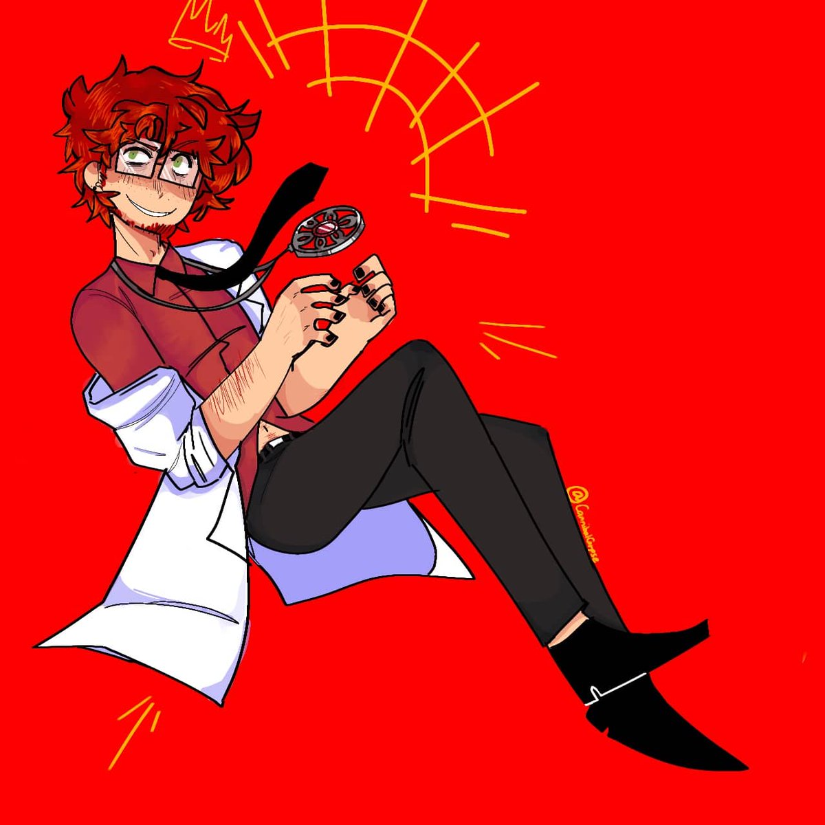 paras1tic_'s tweet photo. Dr Jack Bright 💖

#SCPFoundation #scpfanart #scp963 #drjackbrightscp #scpdoctor https://t.co/6irZlwoh2n