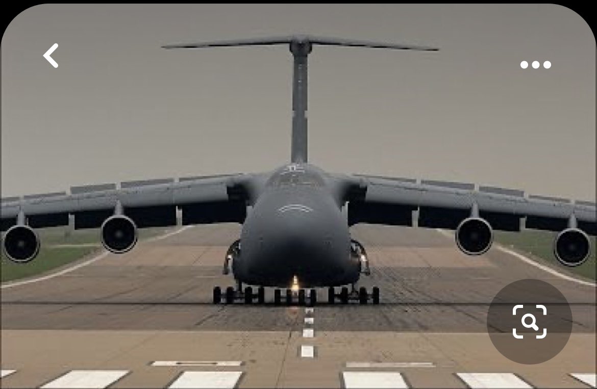 @TheSideNotes @Braves I’d be flying this bad mofo right here!! This is my baby!!!! 😍 @LockheedMartin #C5Galaxy