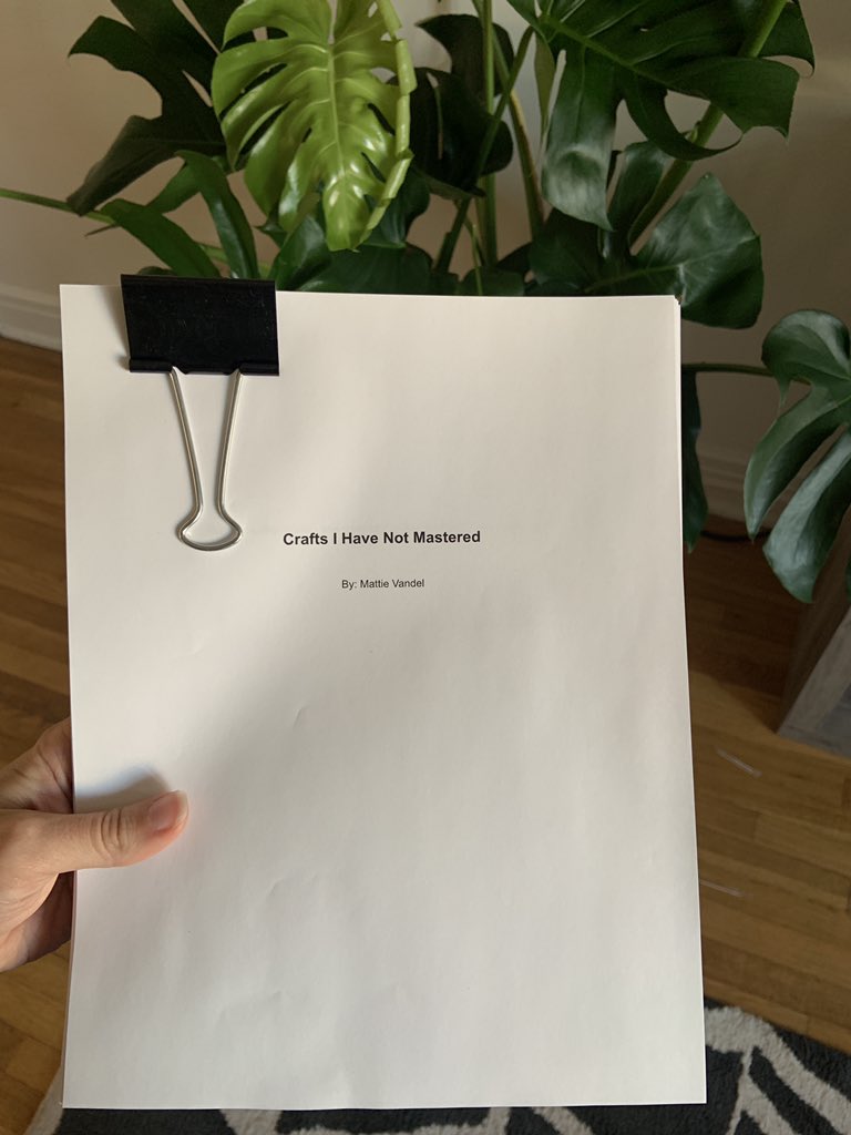 putafulll's tweet image. Just print off my first ever manuscript. She makes a thud when dropped against the floor &amp;amp; I love her!