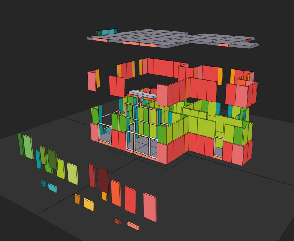 littince's tweet photo. I am still studying the architectural methodology of the metaverse for optimal performance and beauty. #TheSandbox #NftArt #VoxelArt https://t.co/eMV42WcYjQ