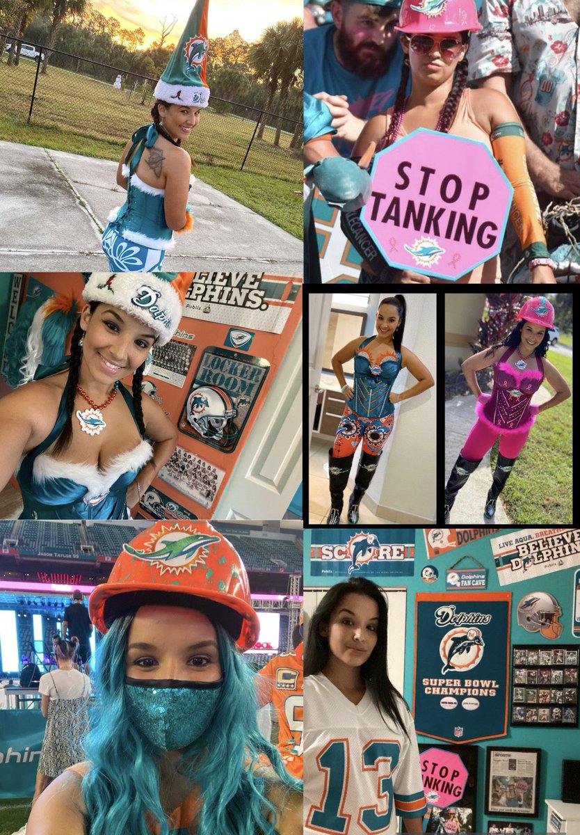 @Verizon @NFL @verizon #Verizon5GSuperfan #Contest Hi, I’m Dolphreaky 👋 I’ve been a fan for 21 years. My 2 kids are named after the @miamidolphins and I’m a season ticket holder. I have a woman cave dedicated to the dolphins and I recently started the @swfldolfanclub here in Naples. #FinsUp