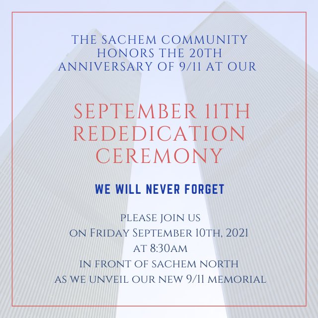 Tomorrow is going to be a special day at North #NeverForget