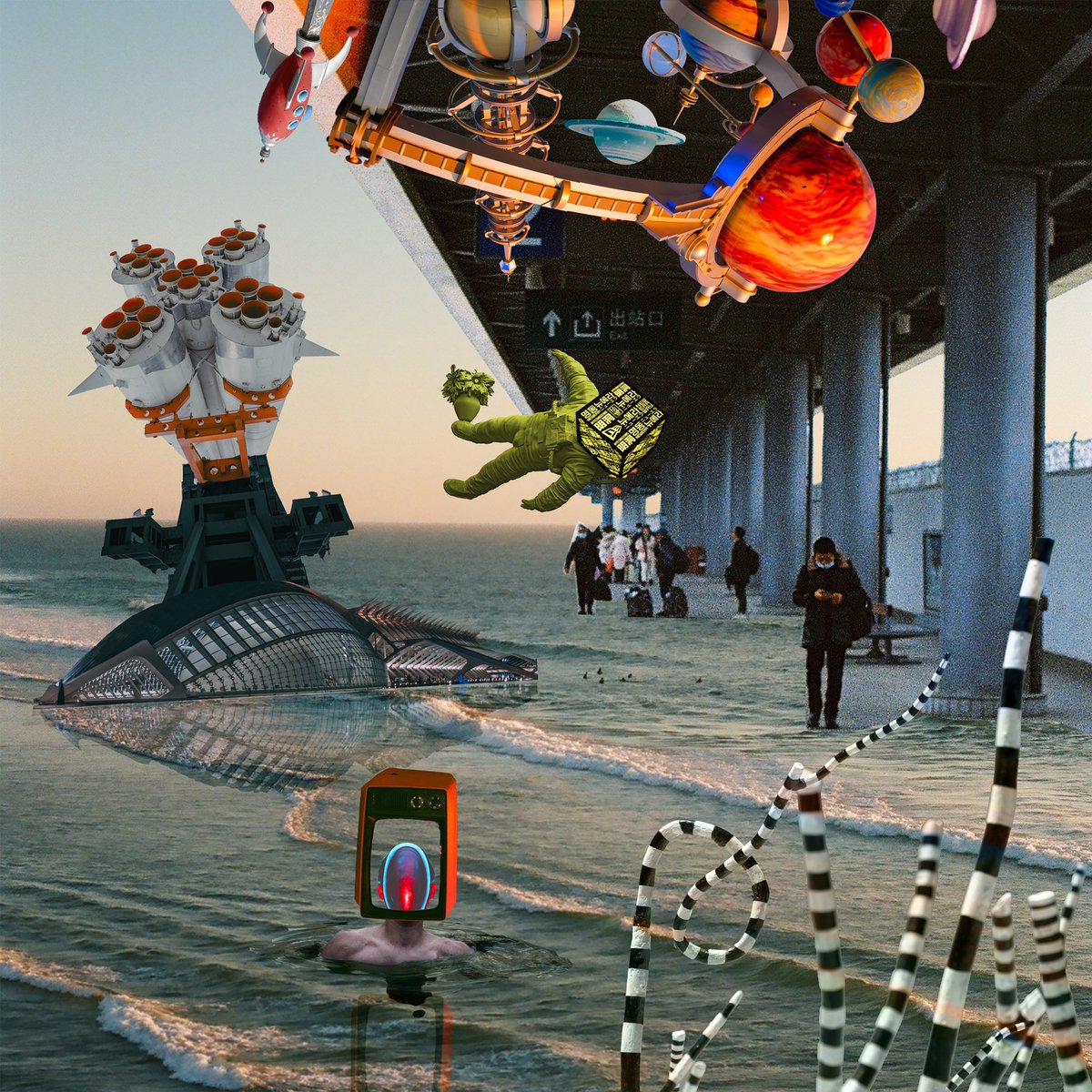 leafygeometry's tweet image. ⚡️UPDATE⚡️

New drop of the “Melting Subconscious” collection on @opensea happening within the next 24 hours! 

Till then, do check out the 1/1s currently available in this collection👇🏼