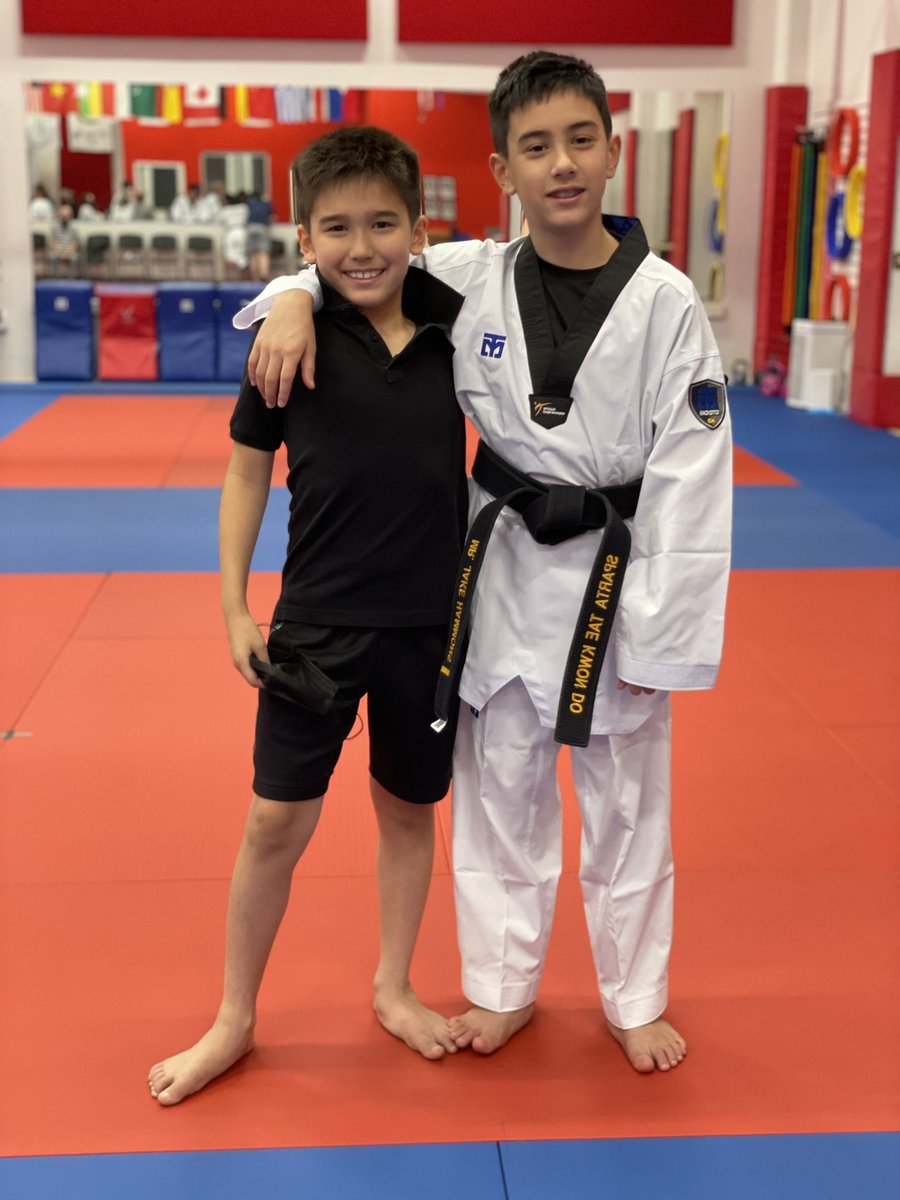 TyrenePamstein's tweet photo. @AndrevvYang Well it is actually #LittleYangโs birthday today so hope heโs invited. ๐๐ (Also a newly minted black belt. ๐) https://t.co/lCuFeZvpm7