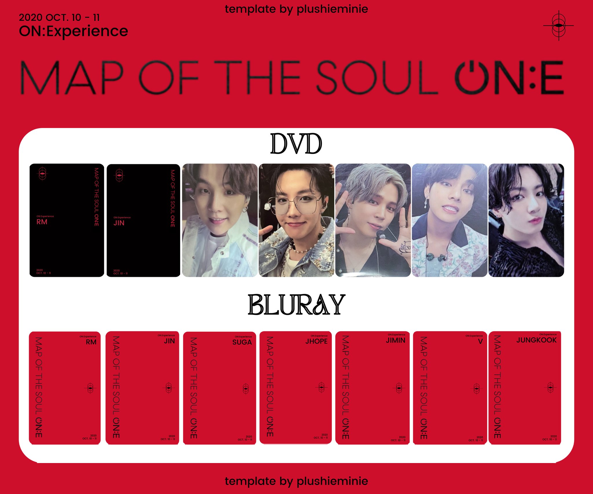 BTS DVD ON:E トレカ ジン BTS MAP OF THE SOUL ON:E DVD トレカ ジン