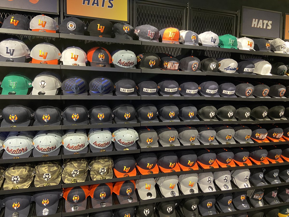 arthurjwhitten's tweet photo. Last road ballpark of the year checking out @MiLB @AviatorsLV at Las Vegas Ball Park! #hatwall #milb https://t.co/IDDp0Mj0jj