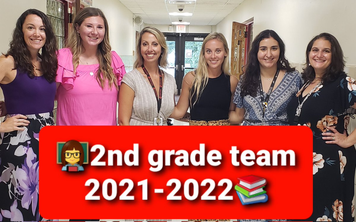 Christina Tocco (Nixon) Axten (@ctocconixon) on Twitter photo ๐ฉโ๐ซHappy first day of school!๐
It was so refreshing to be back with all of our students!๐
#2ndGradeTeam
<a href="/MHTSD_DRAGONS/">Mount Holly Township School District</a> <a href="/MHTSD_Folwell/">Gertrude C. Folwell Elementary School</a>
#TeamPrincipalBraddock
<a href="/mrlifteverylife/">Tom Braddock</a>
#NewPrincipalNewEnergy
#LeadWithLove <a href="/chr_niki/">Niki Chr</a> <a href="/NorrisTrina/">Trina Norris</a> ๐ฉโ๐ซHappy first day of school!๐
It was so refreshing to be back with all of our students!๐
#2ndGradeTeam
<a href="/MHTSD_DRAGONS/">Mount Holly Township School District</a> <a href="/MHTSD_Folwell/">Gertrude C. Folwell Elementary School</a>
#TeamPrincipalBraddock
<a href="/mrlifteverylife/">Tom Braddock</a>
#NewPrincipalNewEnergy
#LeadWithLove <a href="/chr_niki/">Niki Chr</a> <a href="/NorrisTrina/">Trina Norris</a>