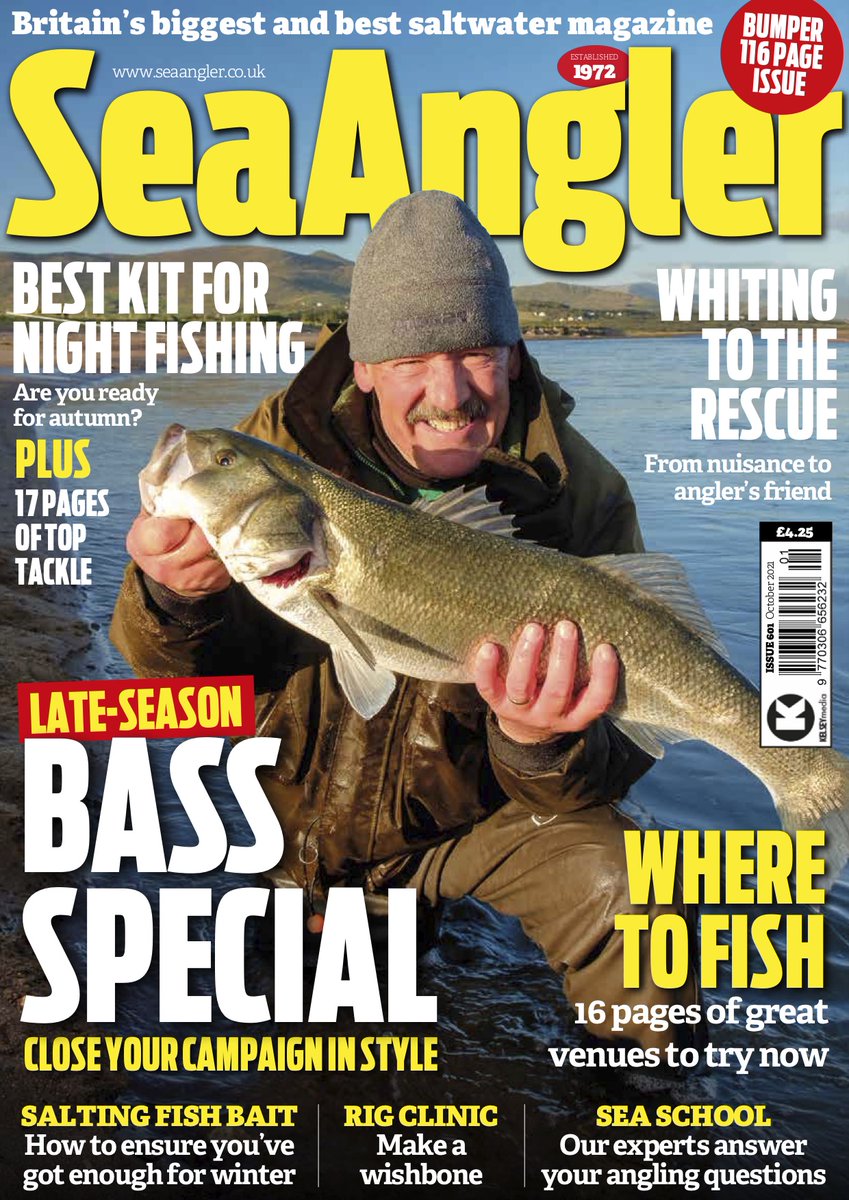 Here's a sneak peek at the new issue of Sea Angler, on sale September 16.